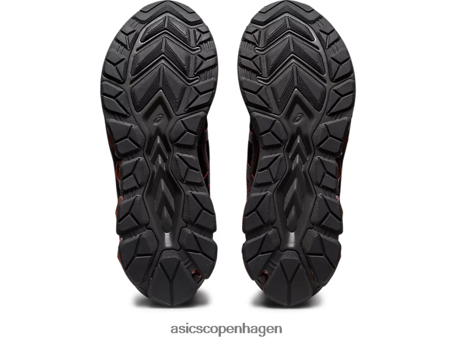 Asics gel-kvante 180 vii sort/rød alarm Z206F6742