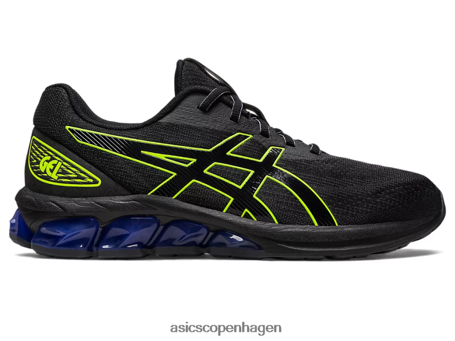 Asics gel-kvante 180 vii sort/sikkerhedsgul Z206F6224