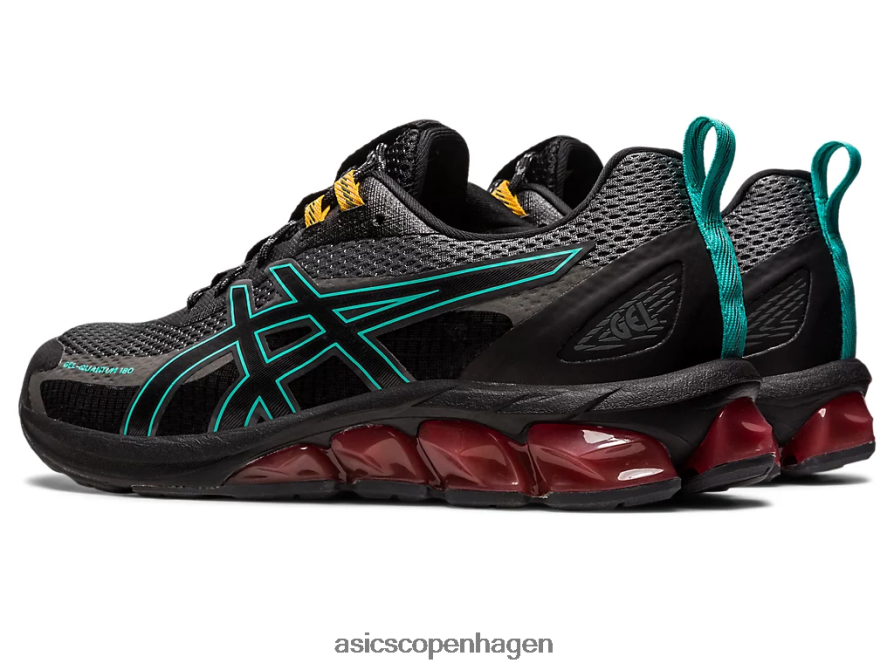 Asics gel-kvante 180 vii stålgrå/sort Z206F6131