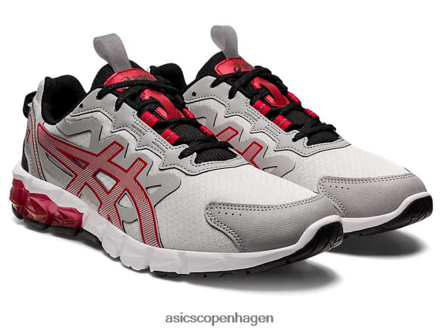 Asics gel-kvante 90 gletsjergrå/klassisk rød Z206F6672