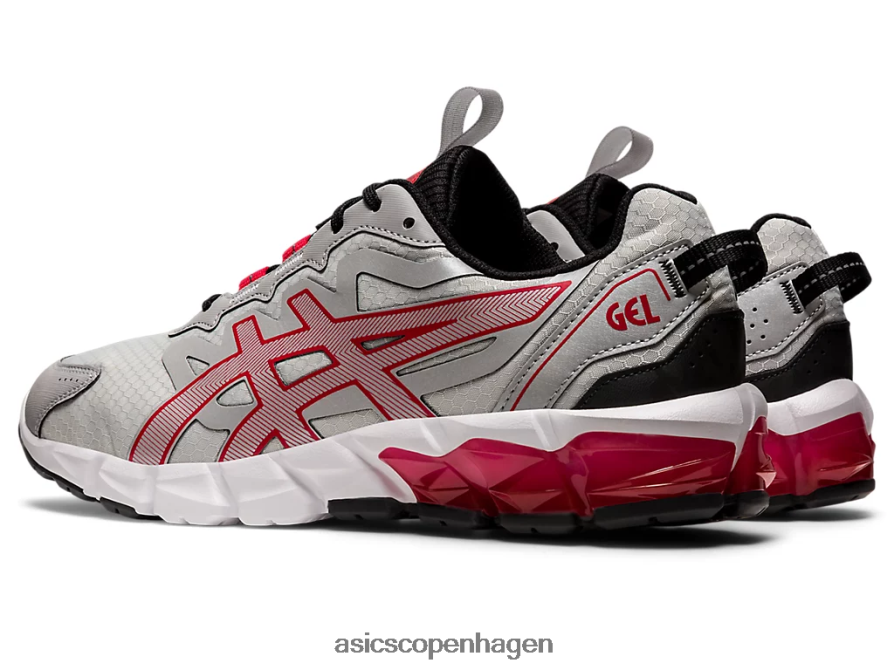 Asics gel-kvante 90 gletsjergrå/klassisk rød Z206F6672
