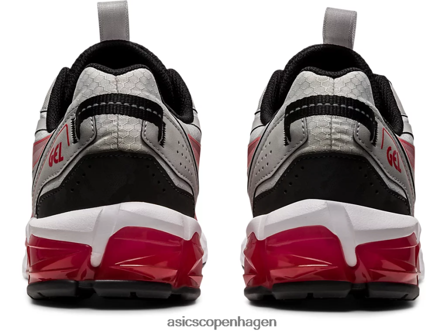 Asics gel-kvante 90 gletsjergrå/klassisk rød Z206F6672