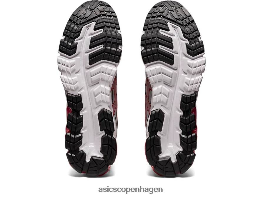 Asics gel-kvante 90 gletsjergrå/klassisk rød Z206F6672