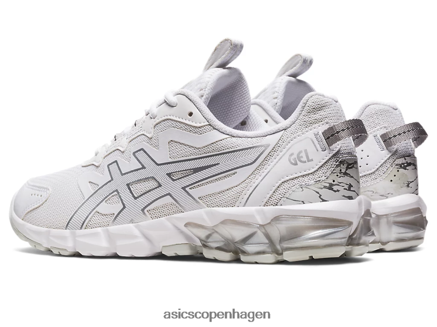 Asics gel-kvante 90 hvid/ren sølv Z206F62866