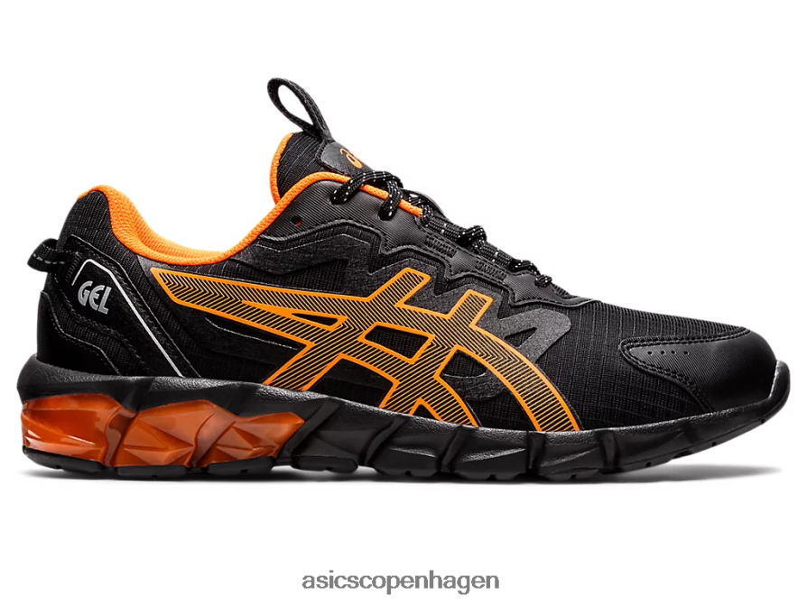 Asics gel-kvante 90 sort/chokerende orange Z206F61603