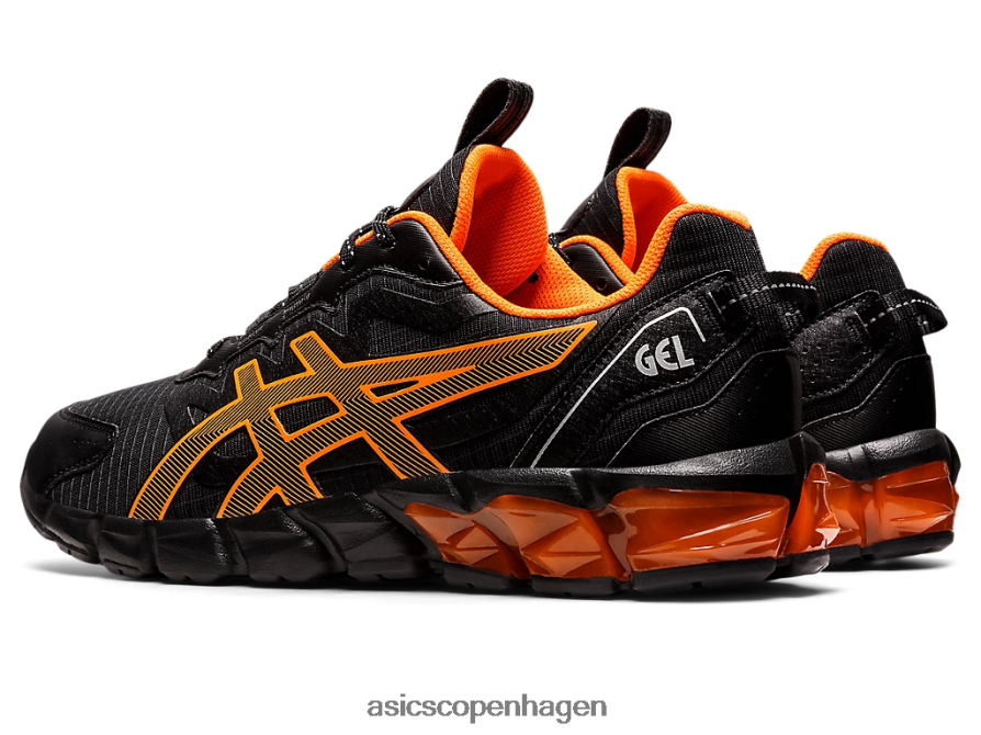 Asics gel-kvante 90 sort/chokerende orange Z206F61603