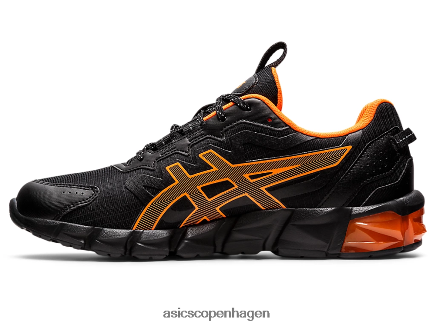 Asics gel-kvante 90 sort/chokerende orange Z206F61603