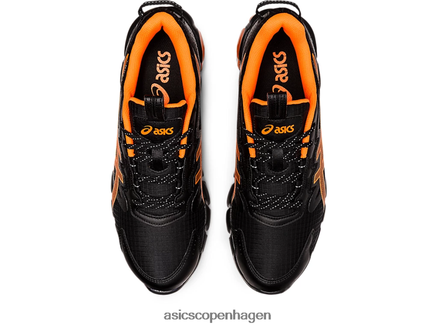 Asics gel-kvante 90 sort/chokerende orange Z206F61603