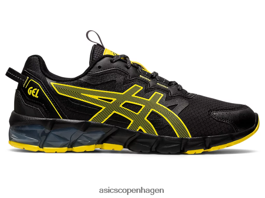 Asics gel-kvante 90 sort/levende gul Z206F6785