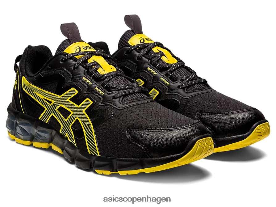 Asics gel-kvante 90 sort/levende gul Z206F6785