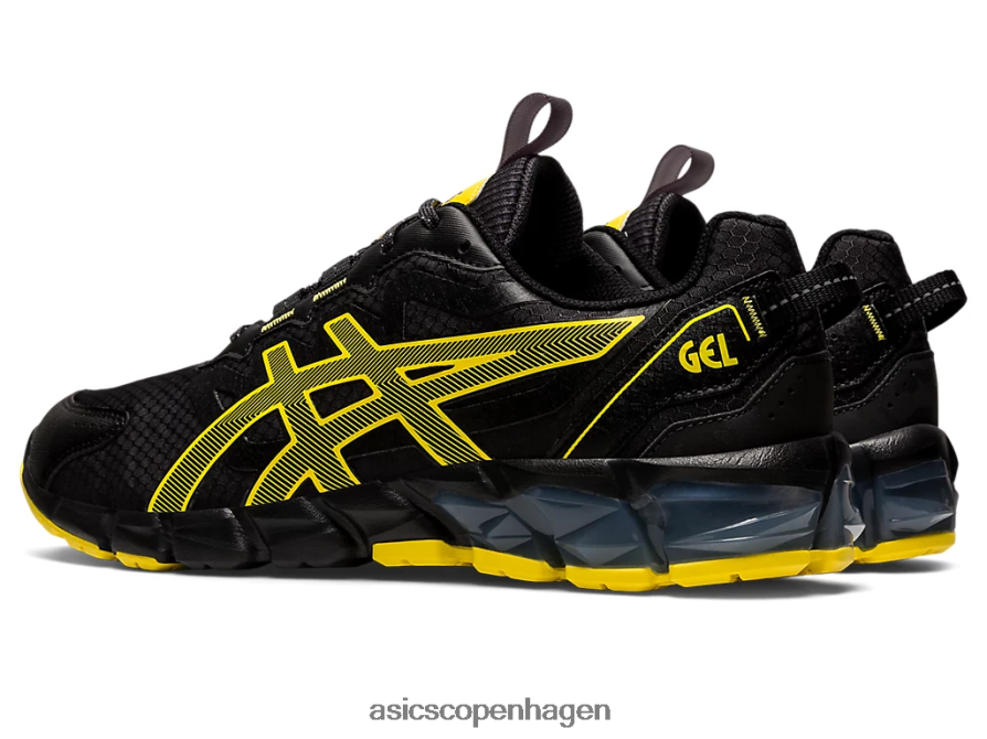 Asics gel-kvante 90 sort/levende gul Z206F6785