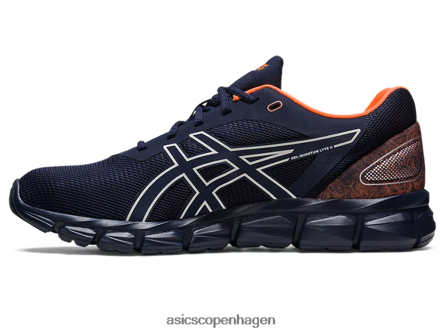 Asics gel-kvante-lyt ii midnat/chokerende orange Z206F6268