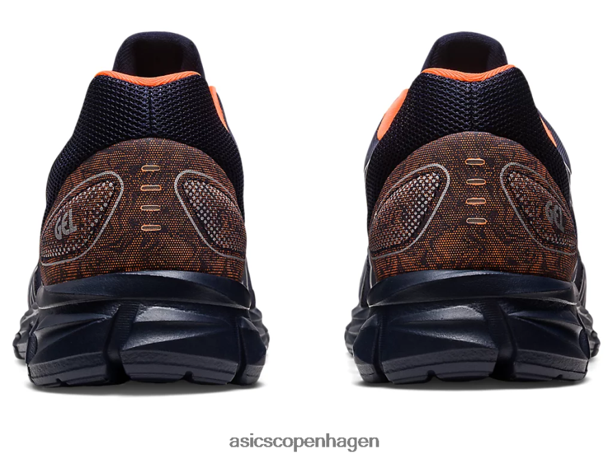 Asics gel-kvante-lyt ii midnat/chokerende orange Z206F6268