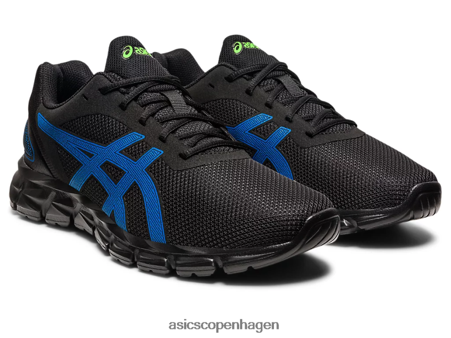 Asics gel-kvante-lyt ii sort/elektrisk blå Z206F6446