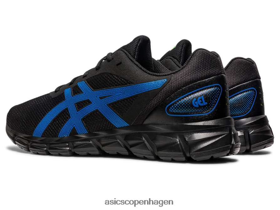 Asics gel-kvante-lyt ii sort/elektrisk blå Z206F6446