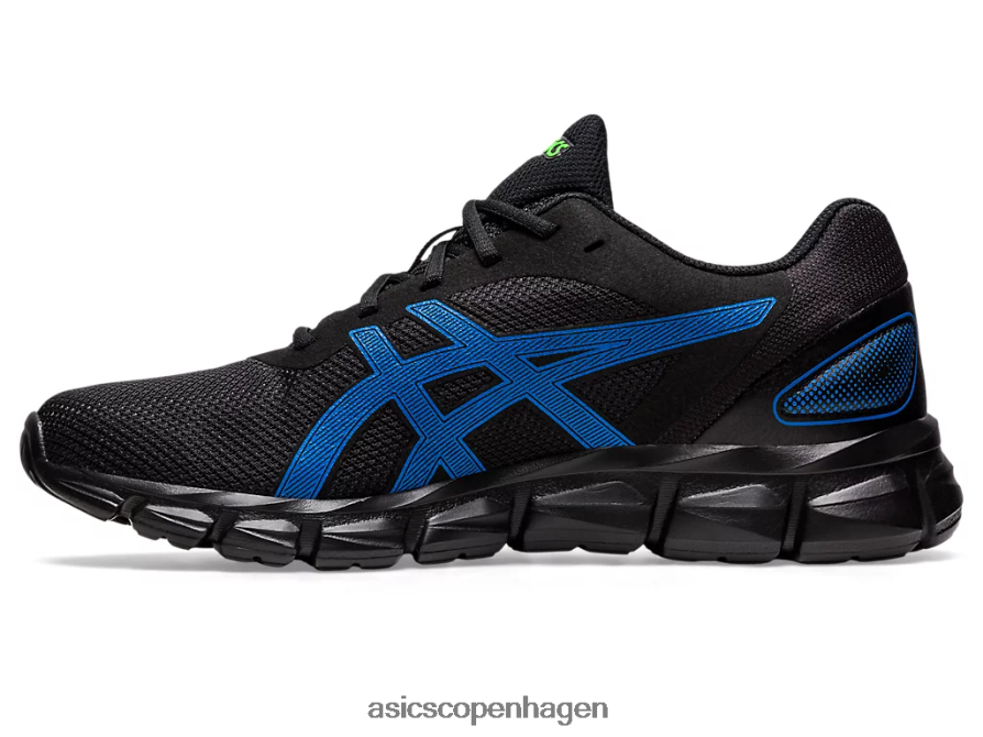 Asics gel-kvante-lyt ii sort/elektrisk blå Z206F6446