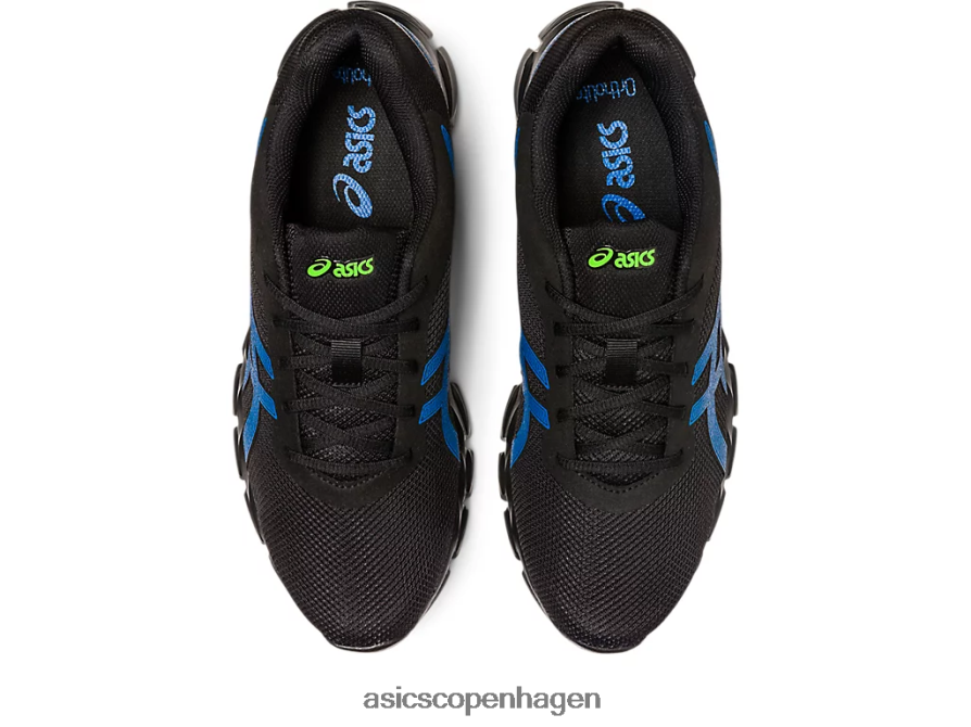 Asics gel-kvante-lyt ii sort/elektrisk blå Z206F6446