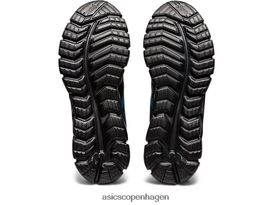 Asics gel-kvante-lyt ii sort/elektrisk blå Z206F6446