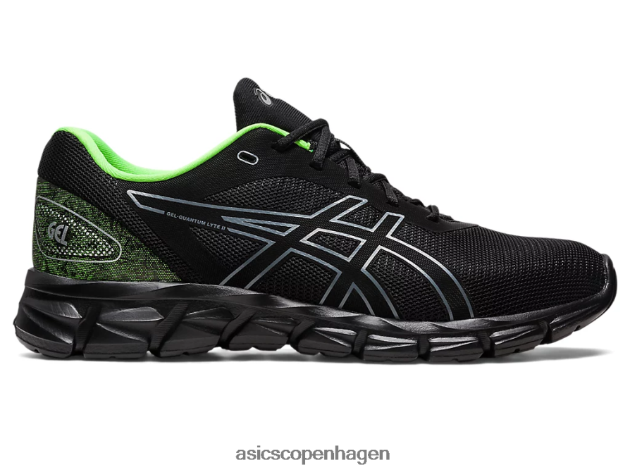 Asics gel-kvante-lyt ii sort/grøn gekko Z206F6260
