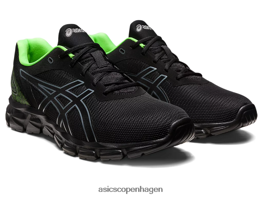 Asics gel-kvante-lyt ii sort/grøn gekko Z206F6260