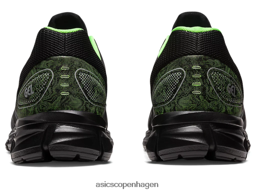 Asics gel-kvante-lyt ii sort/grøn gekko Z206F6260