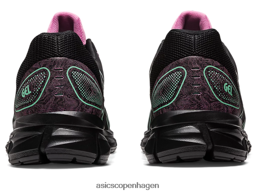 Asics gel-kvante-lyt ii sort/isgrøn Z206F62340