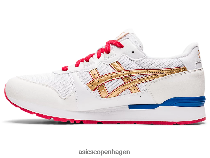 Asics gel-lyt hvid/rent guld Z206F61744