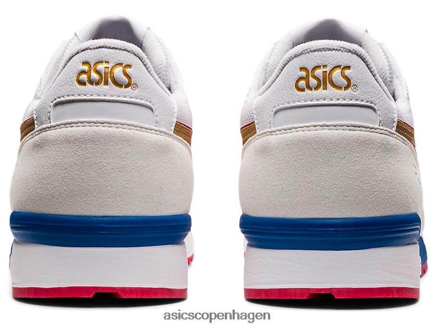 Asics gel-lyt hvid/rent guld Z206F61744