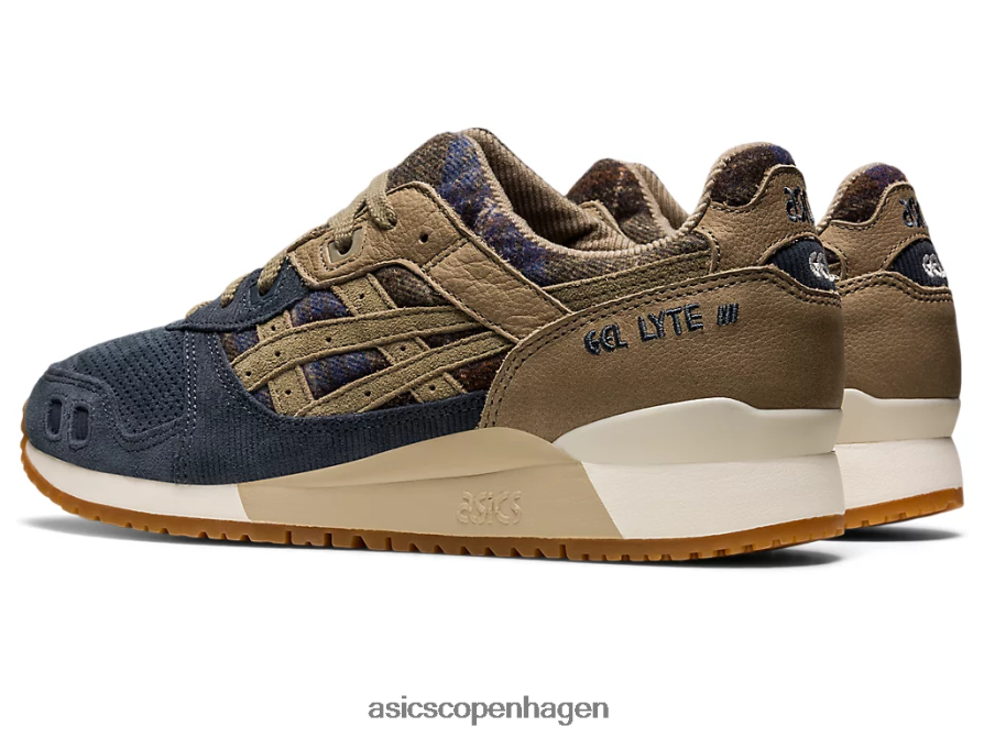 Asics gel-lyte iii og asfalt/mink Z206F6736