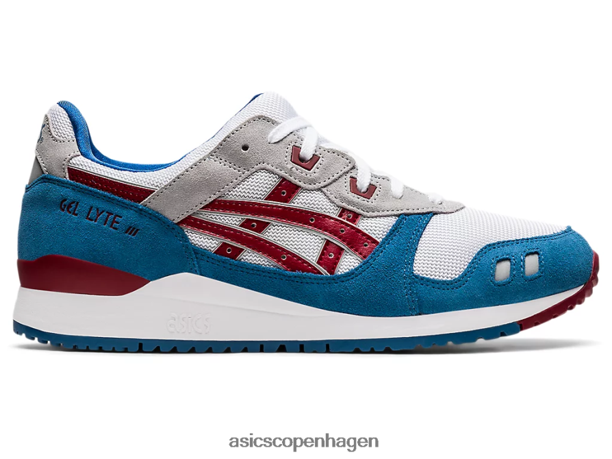 Asics gel-lyte iii og azurblå/roejuice Z206F61819