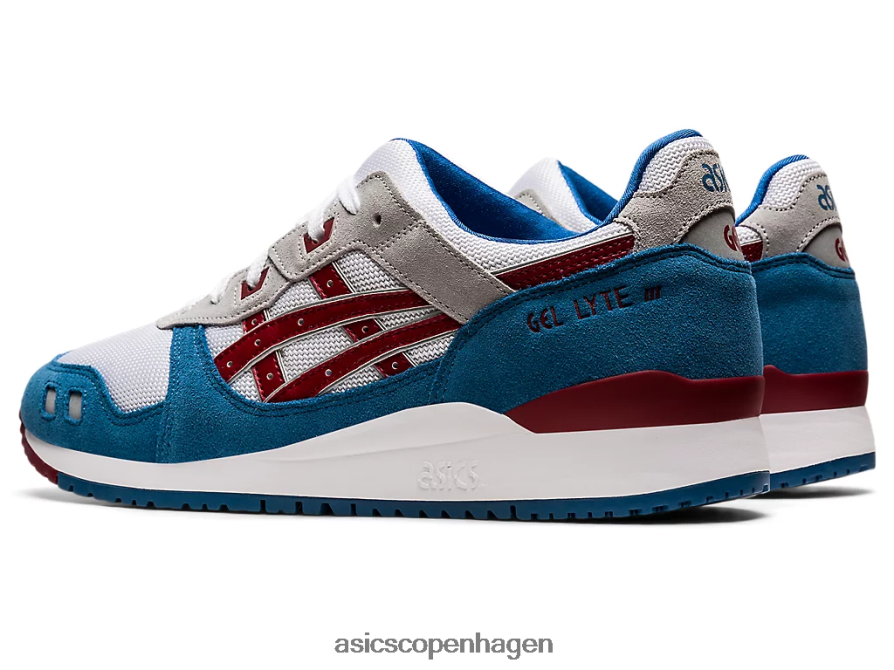 Asics gel-lyte iii og azurblå/roejuice Z206F61819