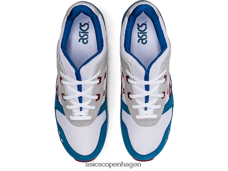 Asics gel-lyte iii og azurblå/roejuice Z206F61819