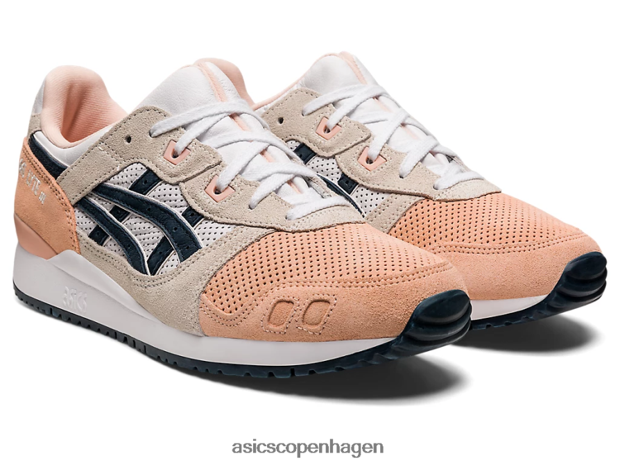 Asics gel-lyte iii og bagt pink/fransk blå Z206F6987