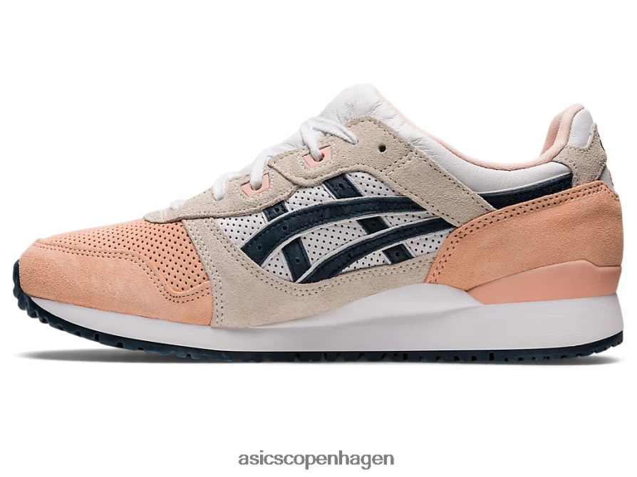 Asics gel-lyte iii og bagt pink/fransk blå Z206F6987