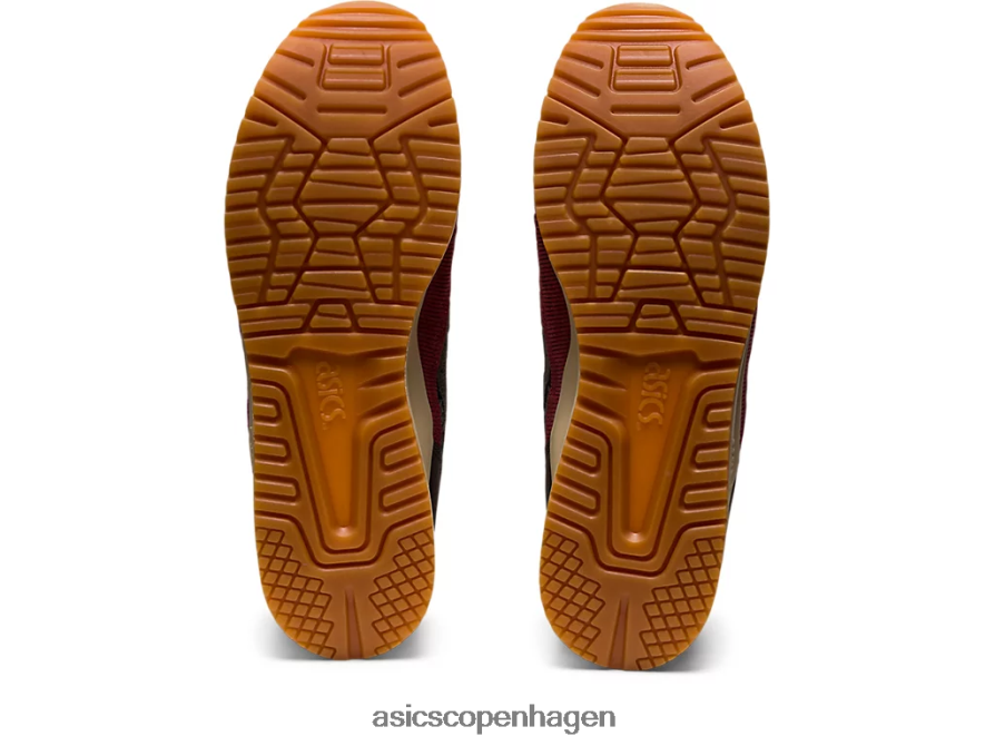 Asics gel-lyte iii og bryst rød/obsidian grå Z206F6747