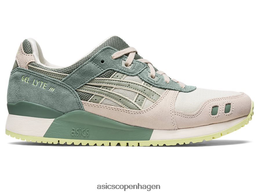 Asics gel-lyte iii og creme/olivengrå Z206F6347