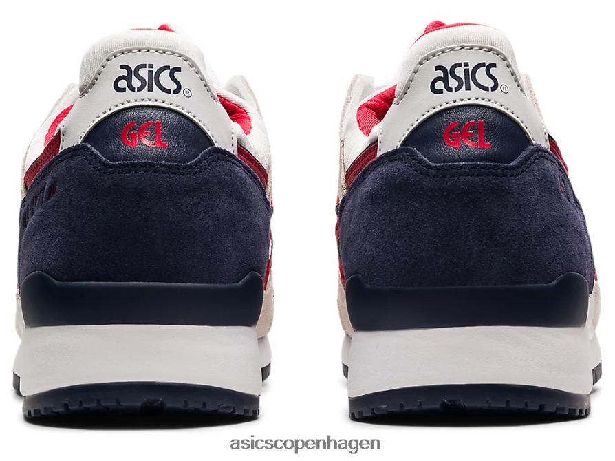 Asics gel-lyte iii og hvid/klassisk rød Z206F61903