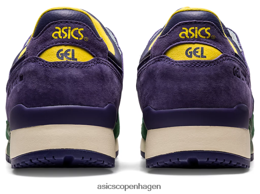 Asics gel-lyte iii og jægergrøn/lilla mat Z206F61330
