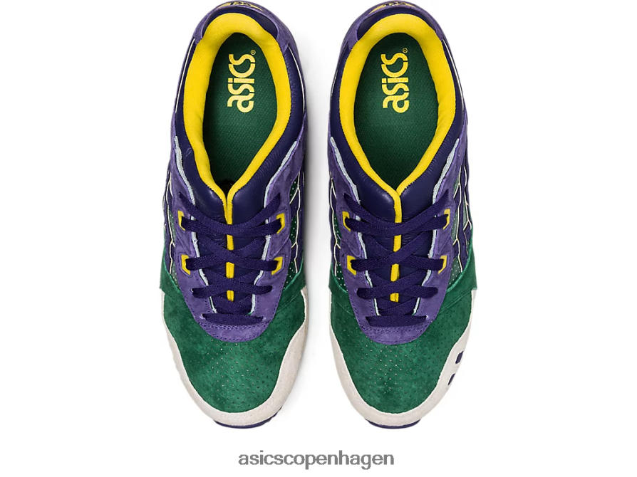 Asics gel-lyte iii og jægergrøn/lilla mat Z206F61330