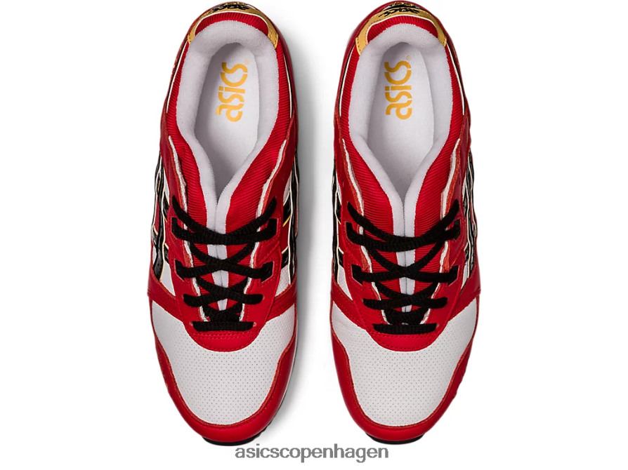 Asics gel-lyte iii og klassisk rød/sort Z206F61656