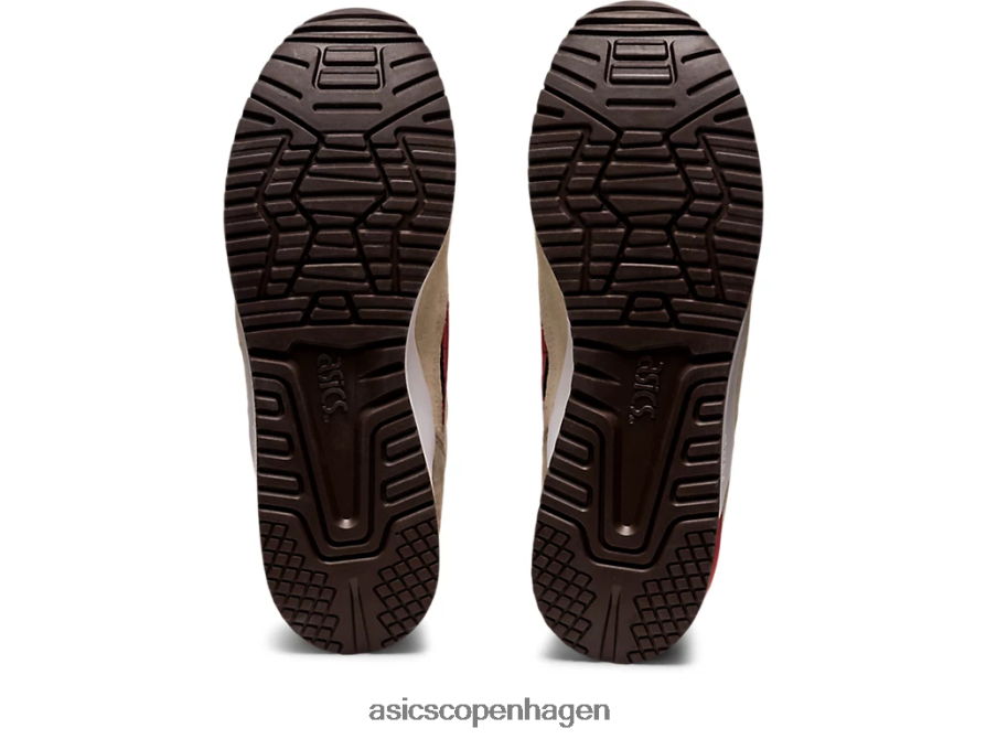 Asics gel-lyte iii og røg grå/rød alarm Z206F61094