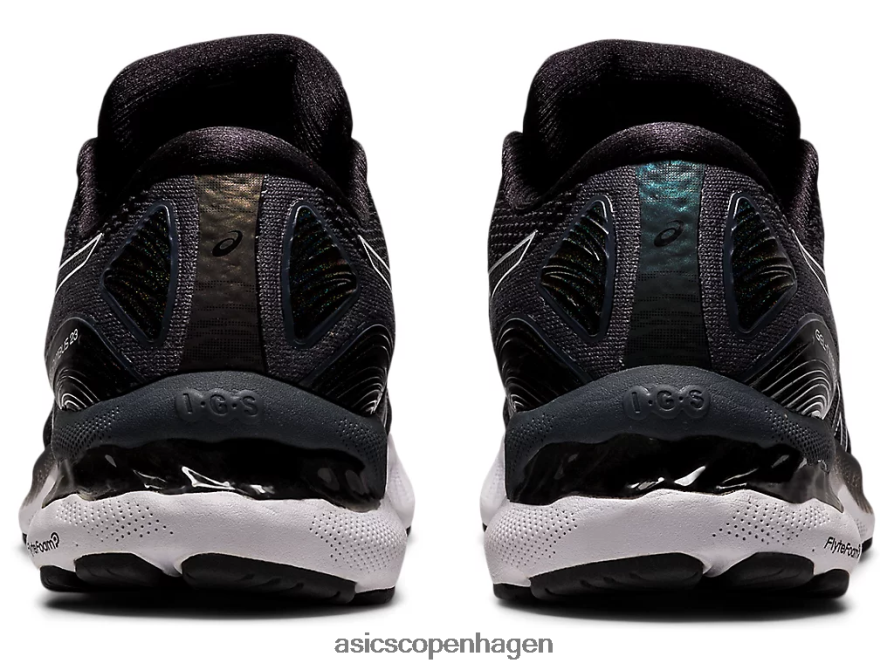 Asics gel-nimbus 23 bred sort hvid Z206F64011