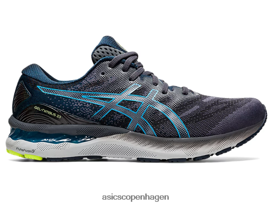 Asics gel-nimbus 23 bærer grå/digital aqua Z206F62018