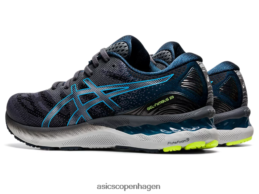 Asics gel-nimbus 23 bærer grå/digital aqua Z206F62018
