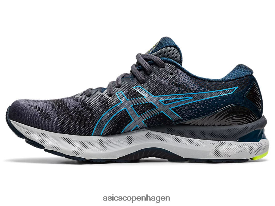 Asics gel-nimbus 23 bærer grå/digital aqua Z206F62018