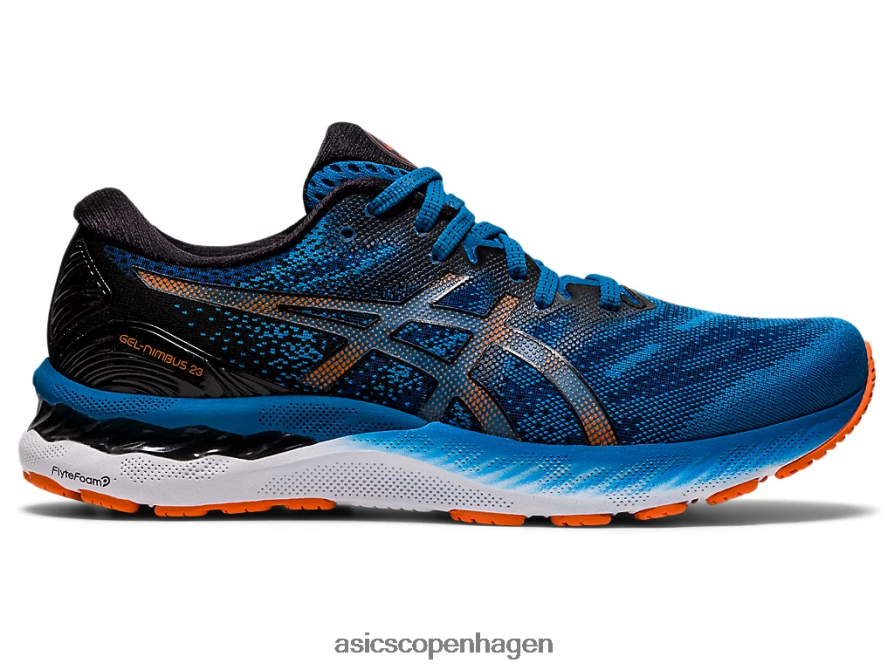 Asics gel-nimbus 23 genfødt blå/sort Z206F61945