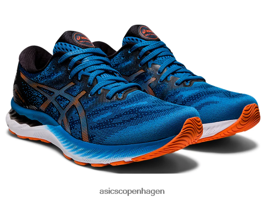 Asics gel-nimbus 23 genfødt blå/sort Z206F61945