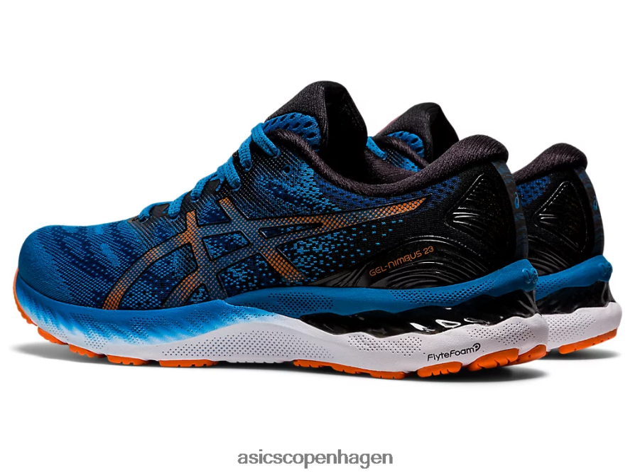 Asics gel-nimbus 23 genfødt blå/sort Z206F61945