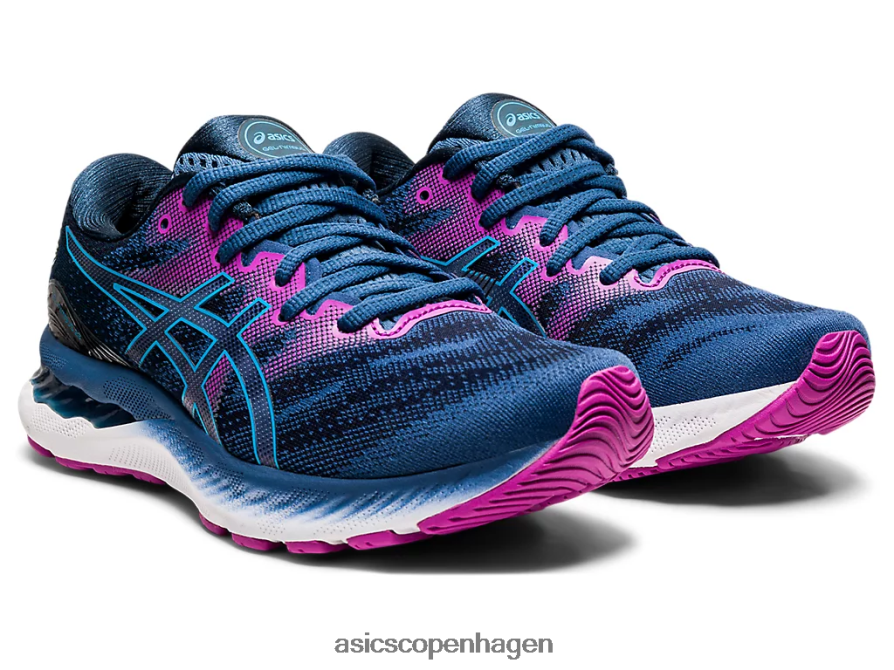 Asics gel-nimbus 23 grand shark/digital aqua Z206F64091