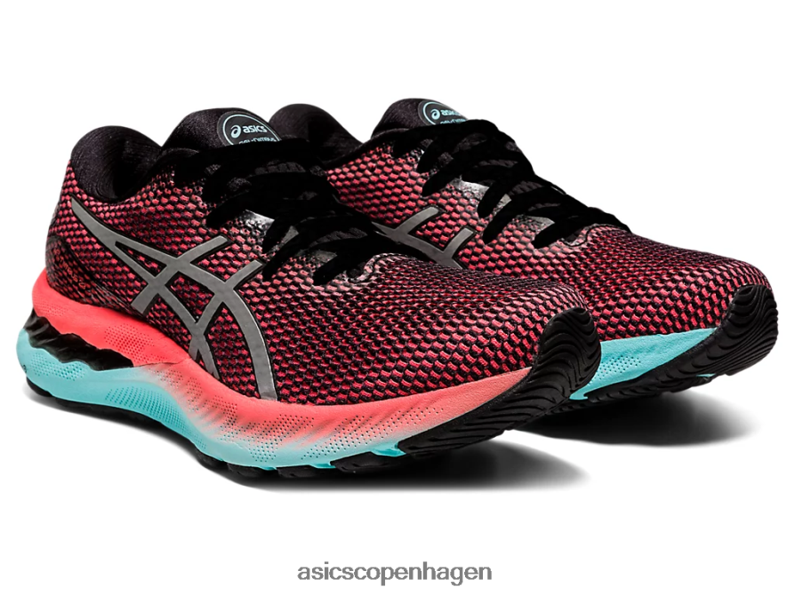 Asics gel-nimbus 23 lite-show sort/ren sølv Z206F63743